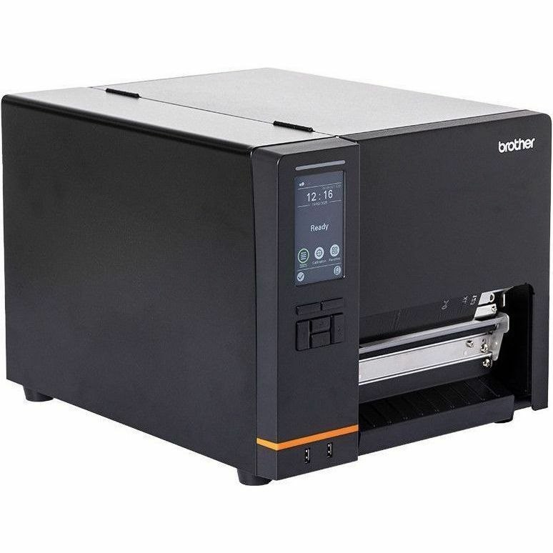 Brother TJ-6421TN Industrial, Transportation & Logistic Direct Thermal/Thermal Transfer Printer - Label Print - Fast Ethernet - USB - USB Host - Serial
