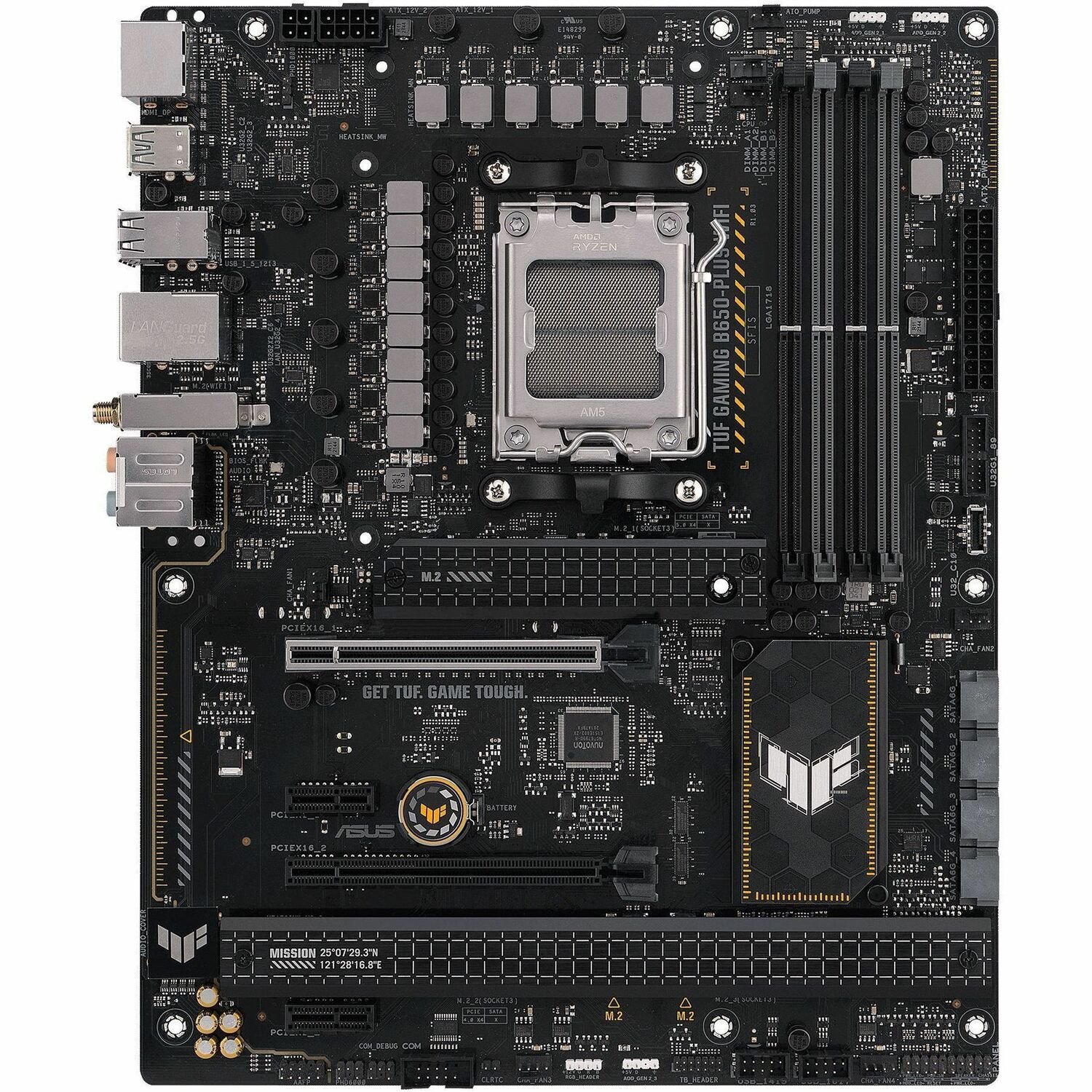 TUF TUF GAMING B650-PLUS WIFI Gaming Desktop Motherboard - AMD B650 Chipset - Socket AM5 - ATX