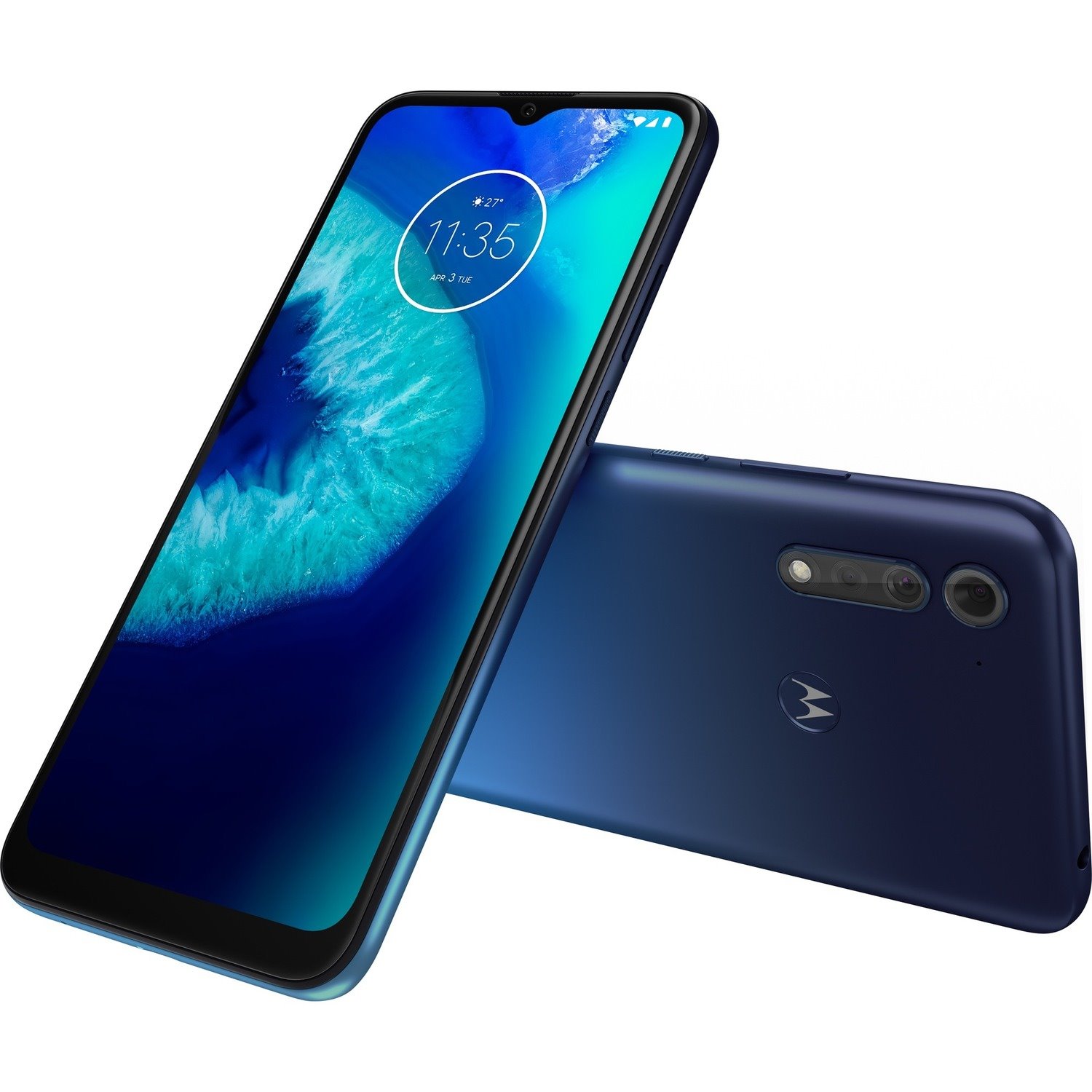 Motorola Mobility moto g8 power lite 64 GB Smartphone - 16.5 cm (6.5") Active Matrix TFT LCD HD+ 720 x 1600 - Cortex A53Quad-core (4 Core) 2.30 GHz + Cortex A53 Quad-core (4 Core) 1.80 GHz - 4 GB RAM - Android 9.0 Pie - 4G - Royal Blue