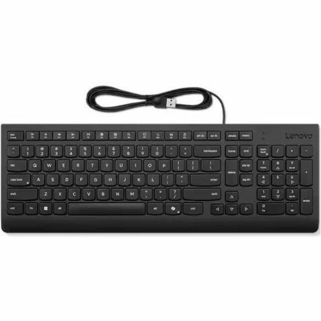 Lenovo Essential Wired Keyboard Black French Canadian 058
