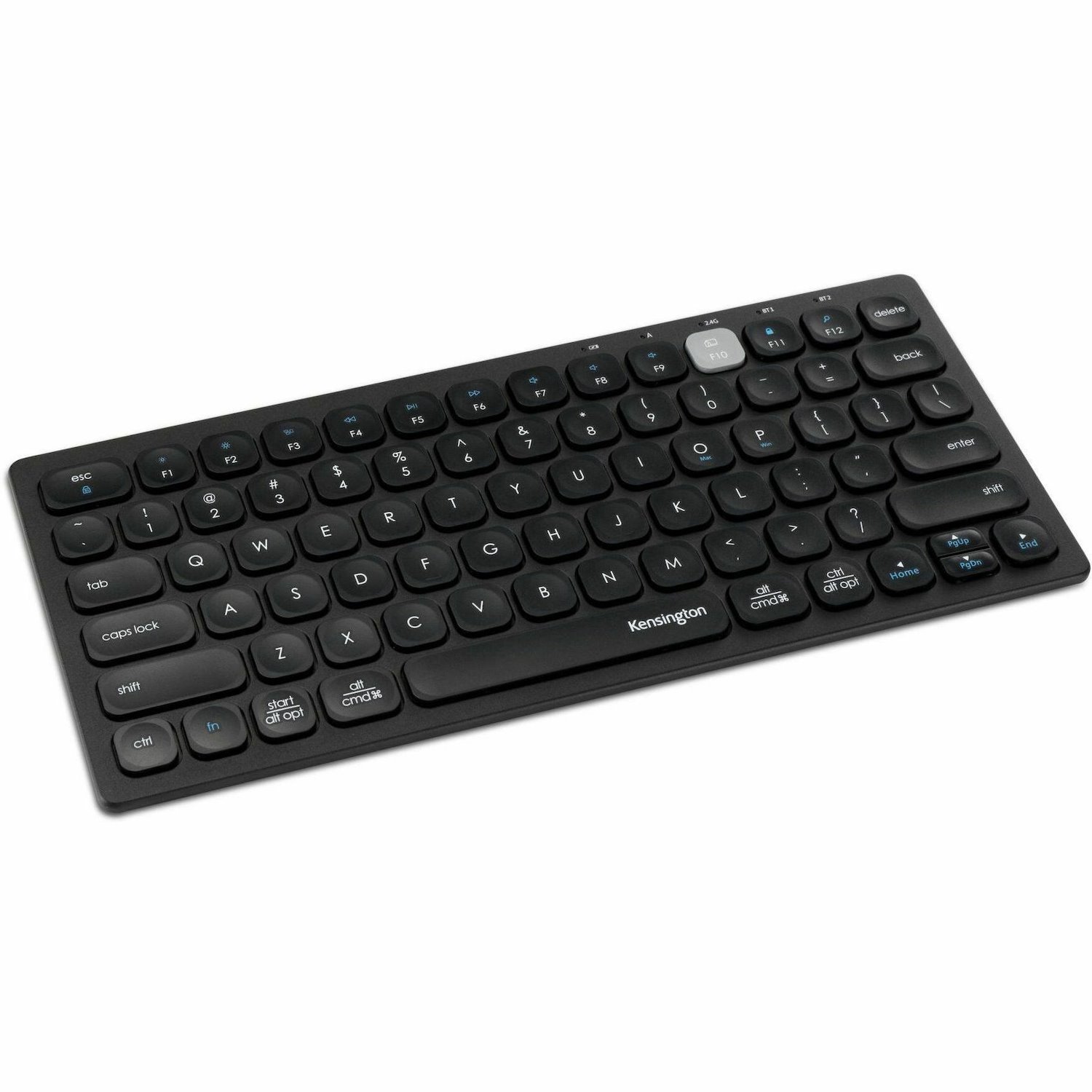 Kensington Multi-Device Dual Wireless Compact Keyboard - Black (Italy)