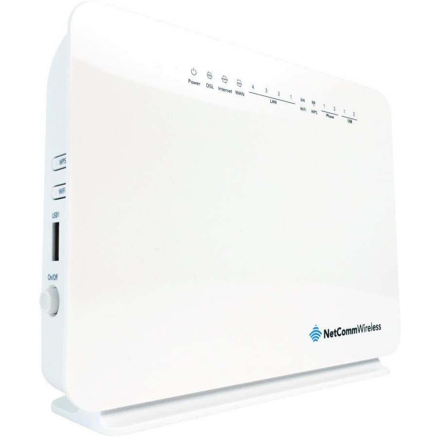 Netcomm NF10WV Wi-Fi 4 IEEE 802.11n VDSL2, ADSL2+ Wireless Router