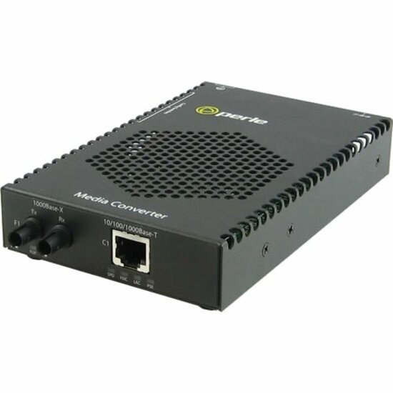 Perle S-1110P-S2ST10-XT Transceiver/Media Converter