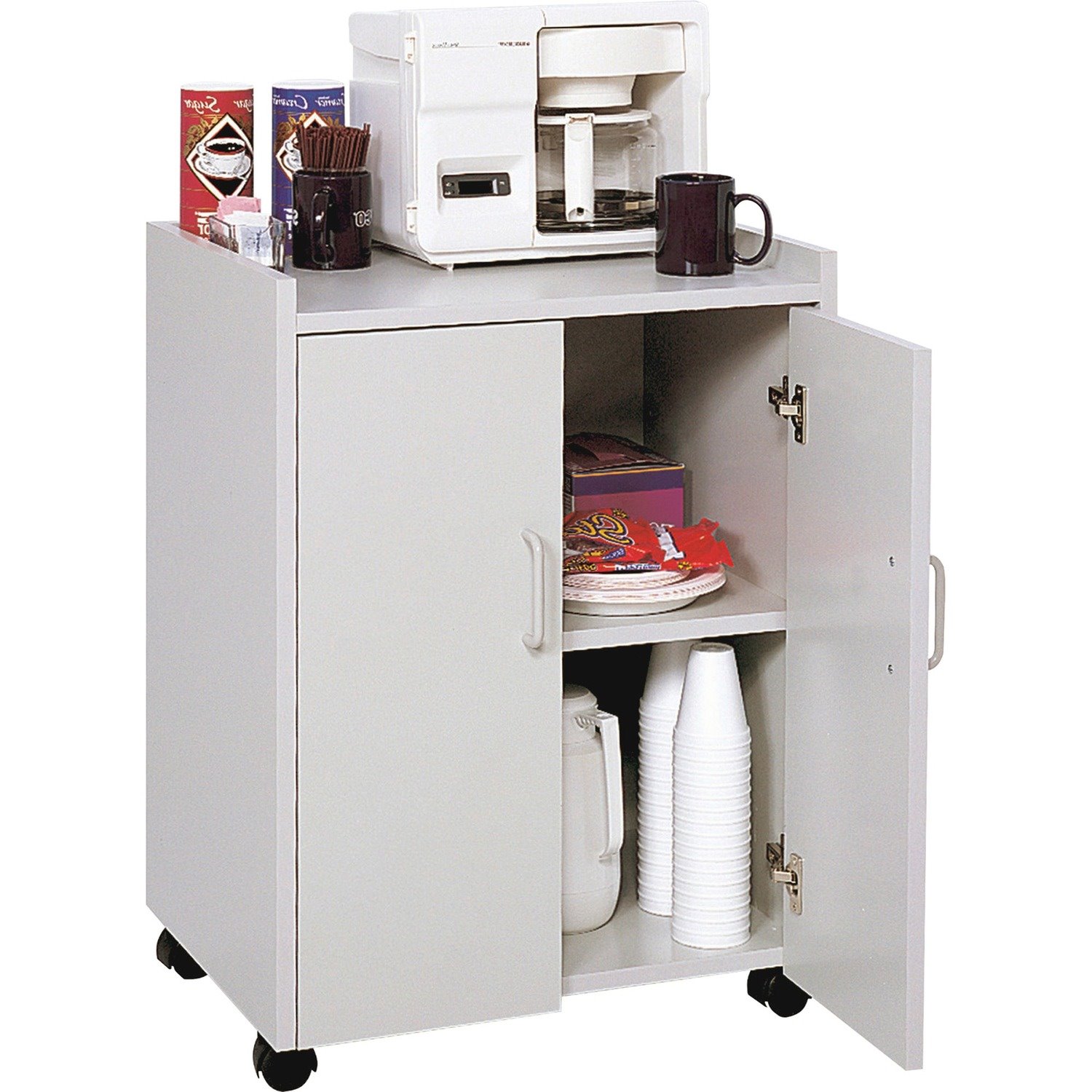 Safco Mobile Refreshment Utility Cart