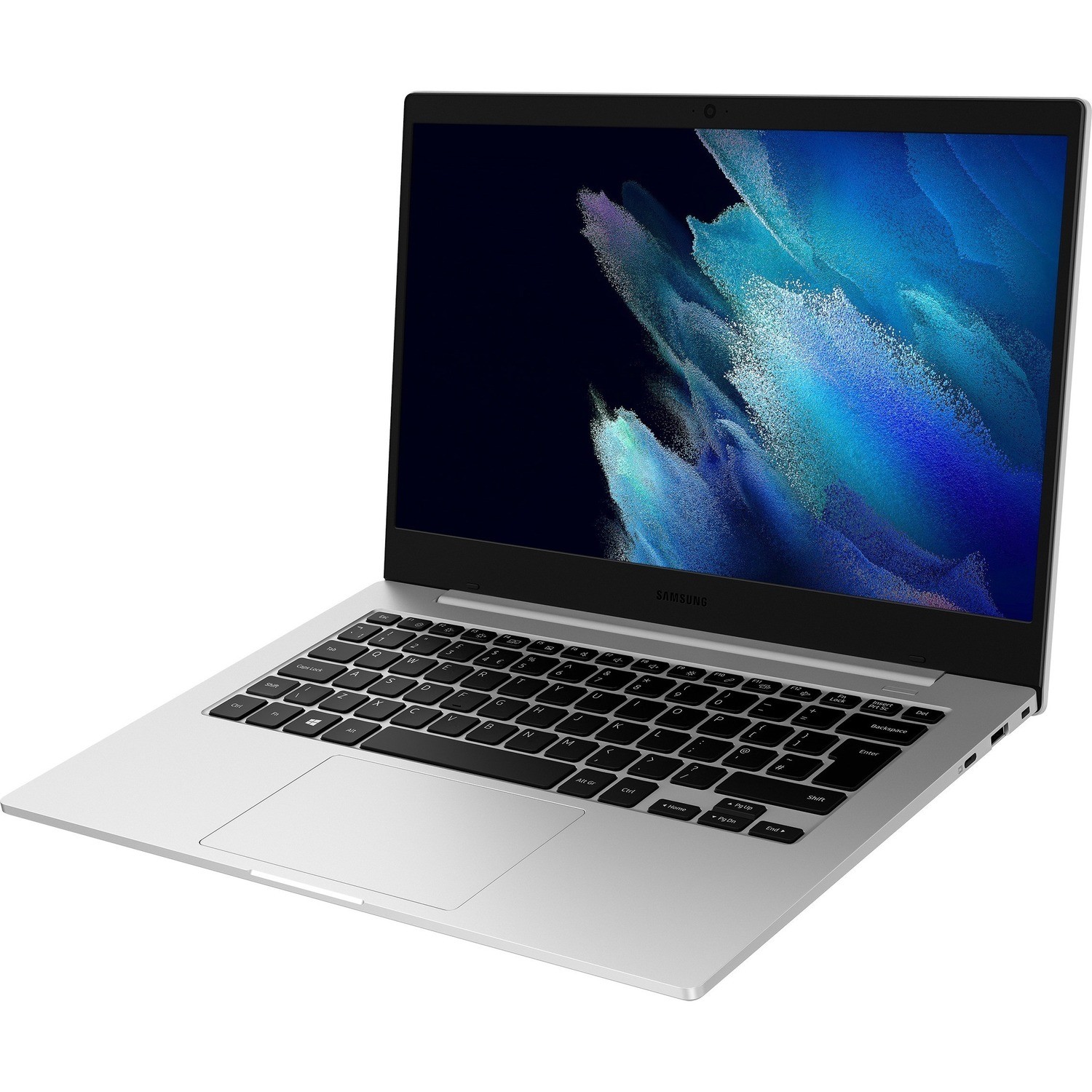 Samsung Galaxy Book Go NP545XLA-KA1VZ 14" Notebook - Full HD - Qualcomm Kryo 495 - 8 GB - 128 GB Flash Memory - Silver