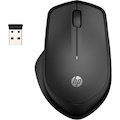 HP 285 Mouse - Radio Frequency - USB Type A - Optical - 3 Button(s) - Black - 1