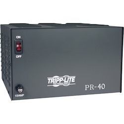 Eaton Tripp Lite Series TAA-Compliant 40-Amp DC Power Supply, 13.8VDC, Precision Regulated AC-to-DC Conversion