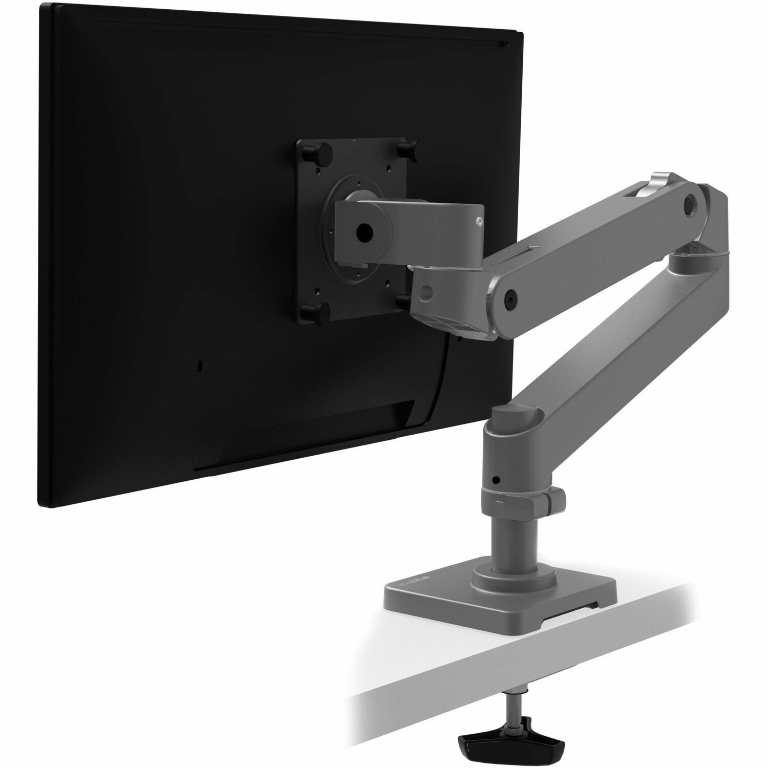 Ergotron Desk Mount for Monitor, LCD Display - Dark Grey