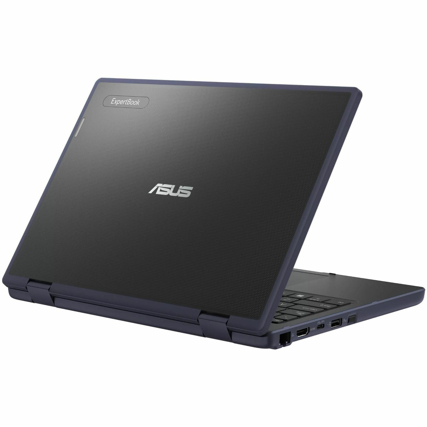Asus BR1204F BR1204FTA-R90064XA 12.2" Touchscreen Rugged Convertible 2 in 1 Notebook - WUXGA - 60 Hz - Intel N-Series N150 - 8 GB - 256 GB SSD - English Keyboard - Mineral Gray
