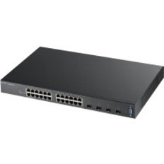 ZYXEL XGS2210-28 24-port GbE L2 Switch with 10GbE Uplink