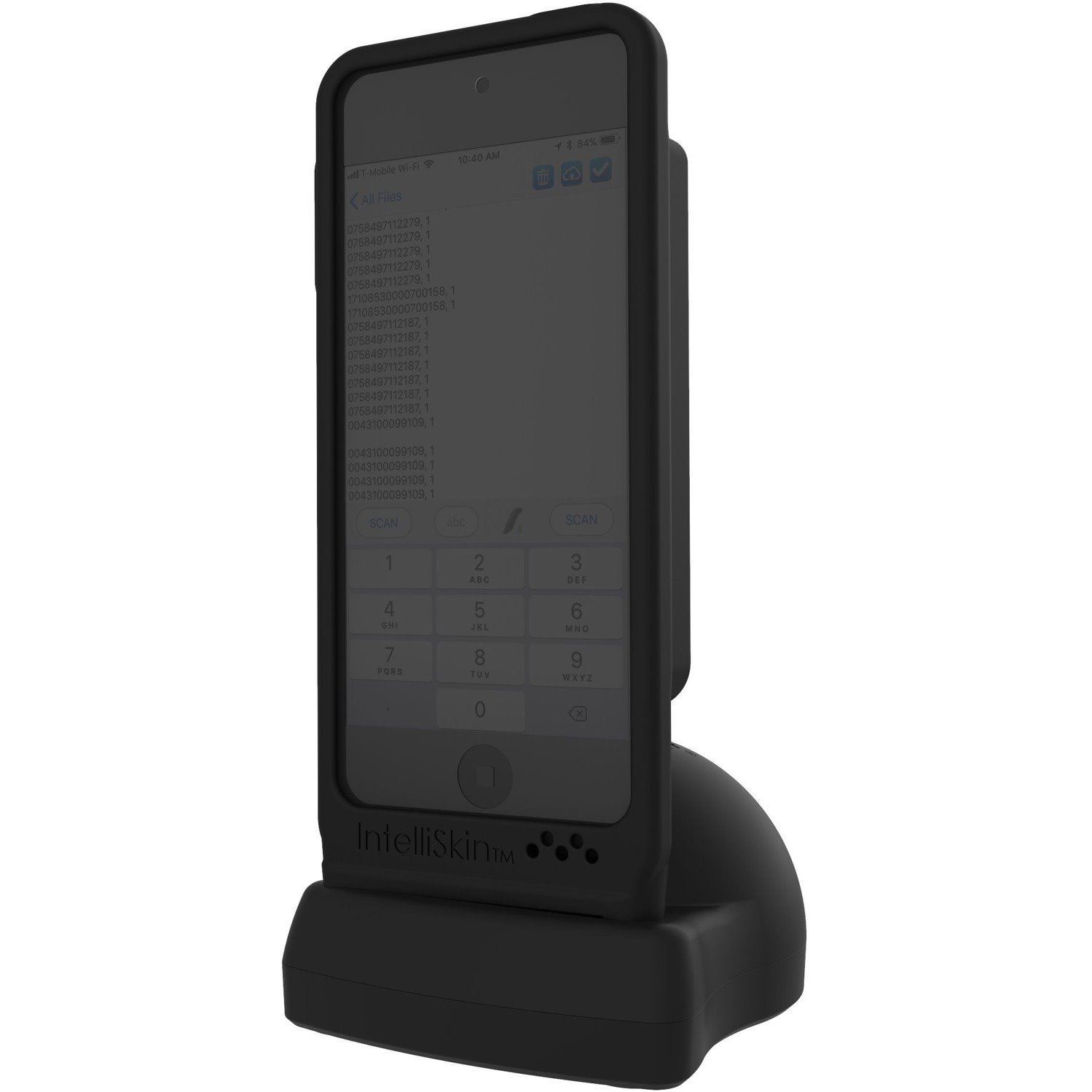 Socket Mobile DuraSled DS820 Retail, Hospitality, Logistics, Inventory, Transportation, Warehouse, Field Sales/Service Barcode Scanner - Wireless Connectivity - USB Cable Included