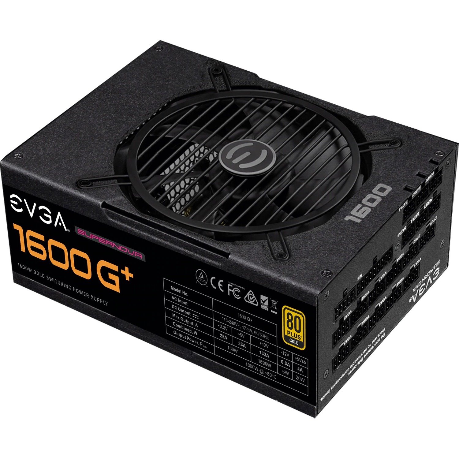 EVGA SuperNOVA 1600 G+ 1600W Power Supply