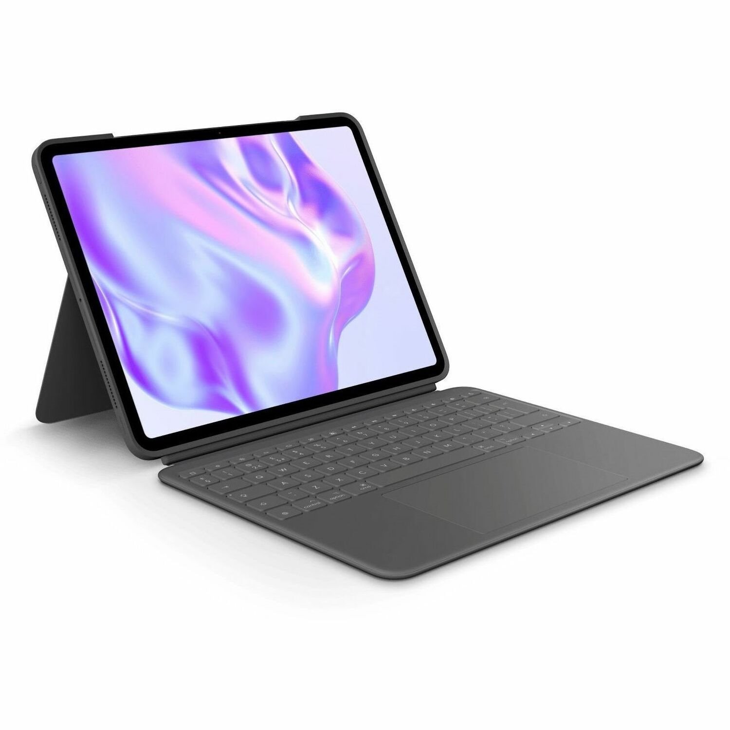 Logitech Combo Touch Keyboard/Cover Case for 27.9 cm (11") Apple iPad Pro 11 (2024) Tablet - Graphite
