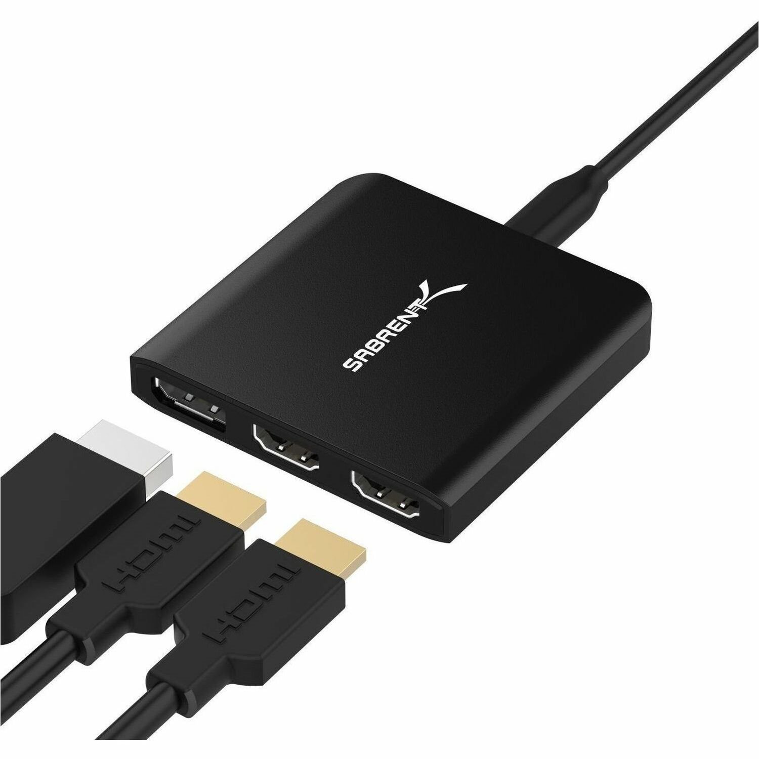 Sabrent USB Type-C to x2 HDMI and x1 DisplayPort Adapter