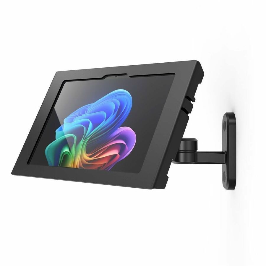 Compulocks Surface Pro Copilot+ PC 12", Apex Enclosure Swing Wall Mount - Black