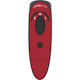Socket Mobile DuraScan D720 Rugged Warehouse Handheld Barcode Scanner - Wireless Connectivity - Red - USB Cable Included