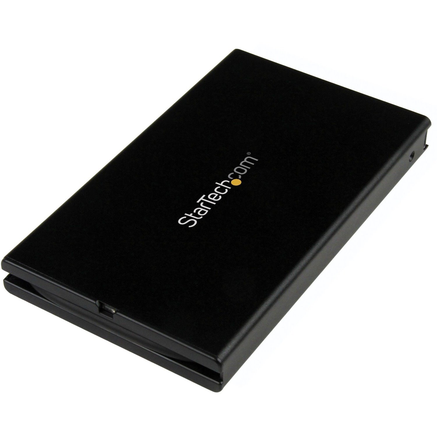 StarTech.com USB-C External Hard Drive Enclosure - USB 3.1 Type C - Integrated USB C Cable - SATA 6Gpbs - SSD/HDD Enclosure