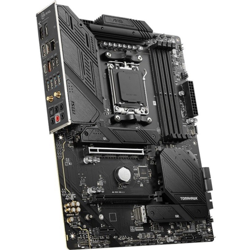 MSI MAG B650 TOMAHAWK WIFI Gaming Desktop Motherboard - AMD B650 Chipset - Socket AM5 - ATX