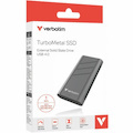 Verbatim TurboMetal 1 TB Solid State Drive - External