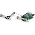 StarTech.com 2-Port RS232 Serial Adapter Card with 16950 UART