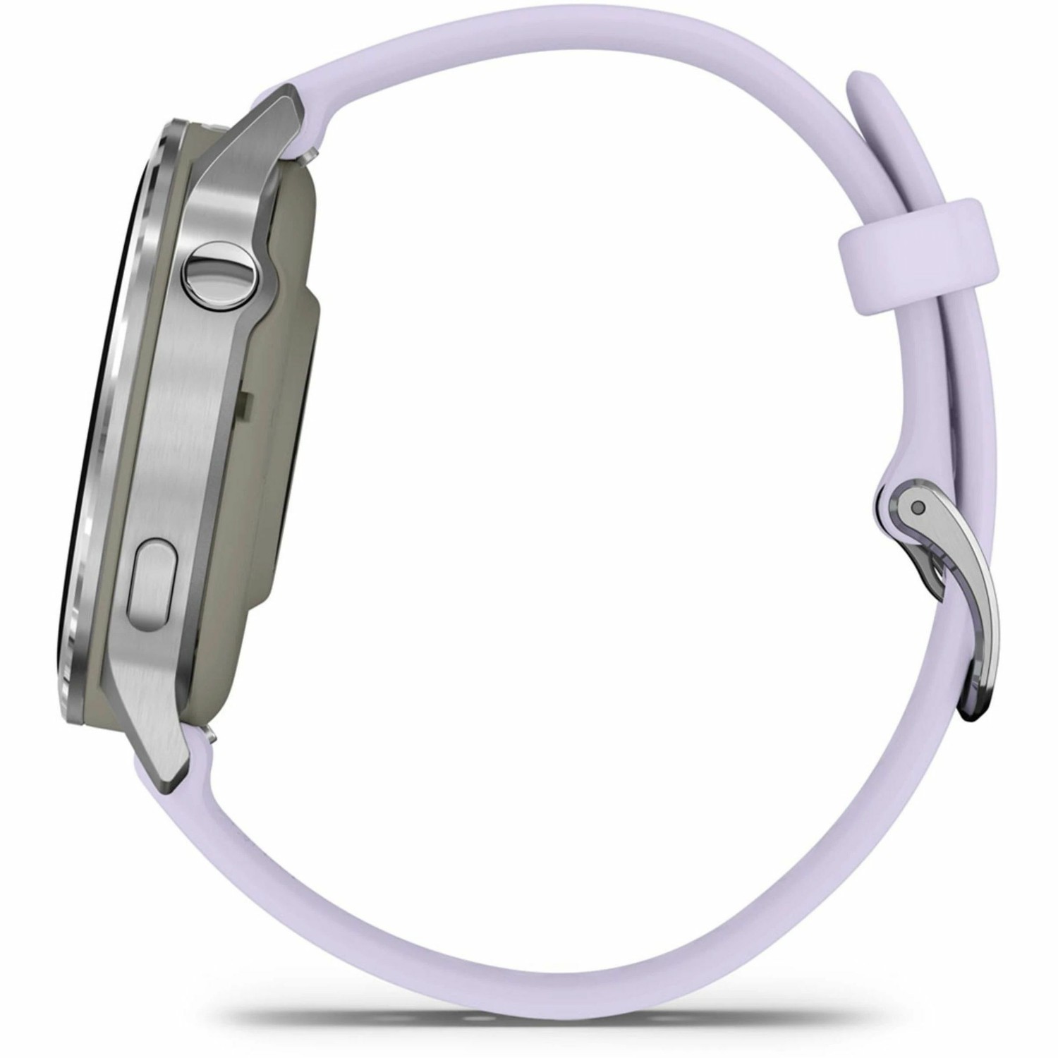 Garmin Venu 4 - 41 mm Silver with Periwinkle Silicone Band