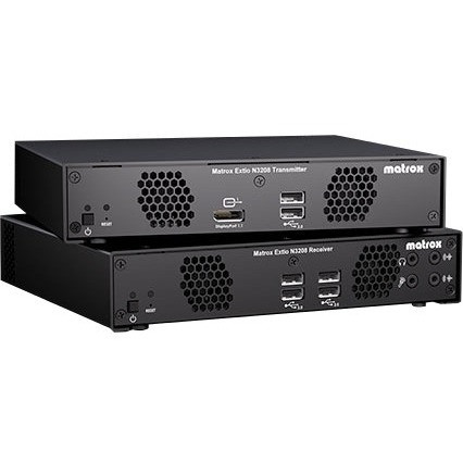 Matrox Extio N3208 KVM Extender - Wired