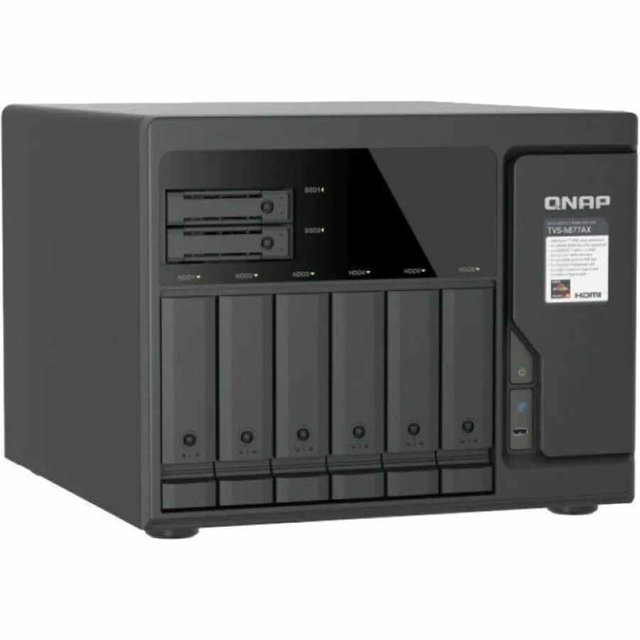 QNAP TVS-h877AX-R5-16G-US SAN/NAS Storage System
