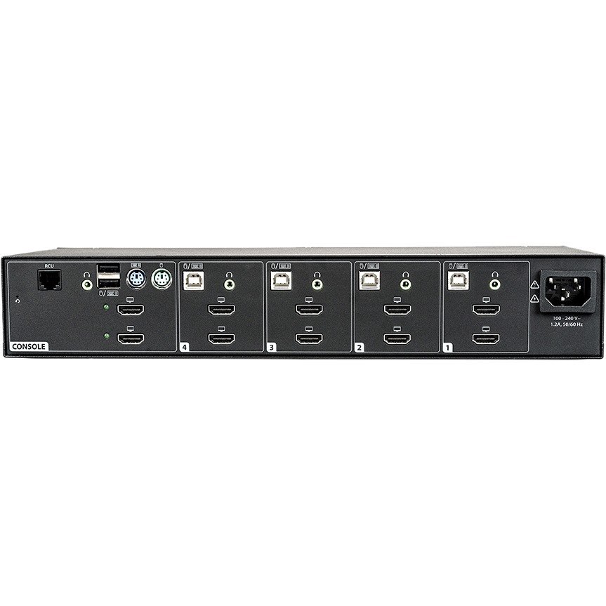 Vertiv Cybex SC940H Secure KVM | Dual Head | 4 Port | HDMI 1.4 | NIAP | 4K | USB