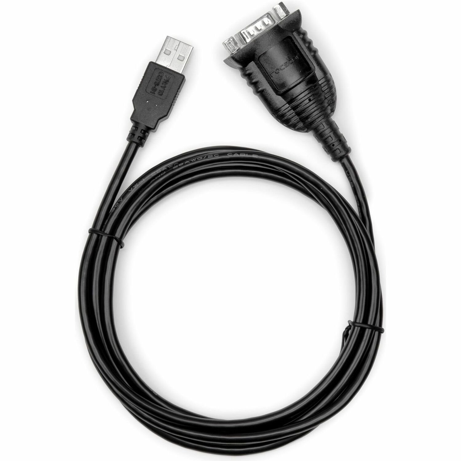 Rocstor 1 Port FTDI USB to Serial RS232 Adapter Cable with COM Retention