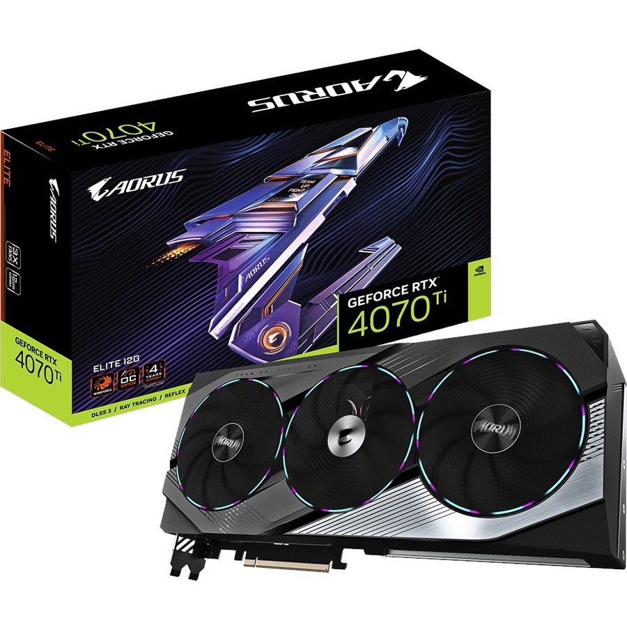 GIGABYTE NVIDIA GeForce RTX 4070 Ti Graphic Card - 12 GB GDDR6X