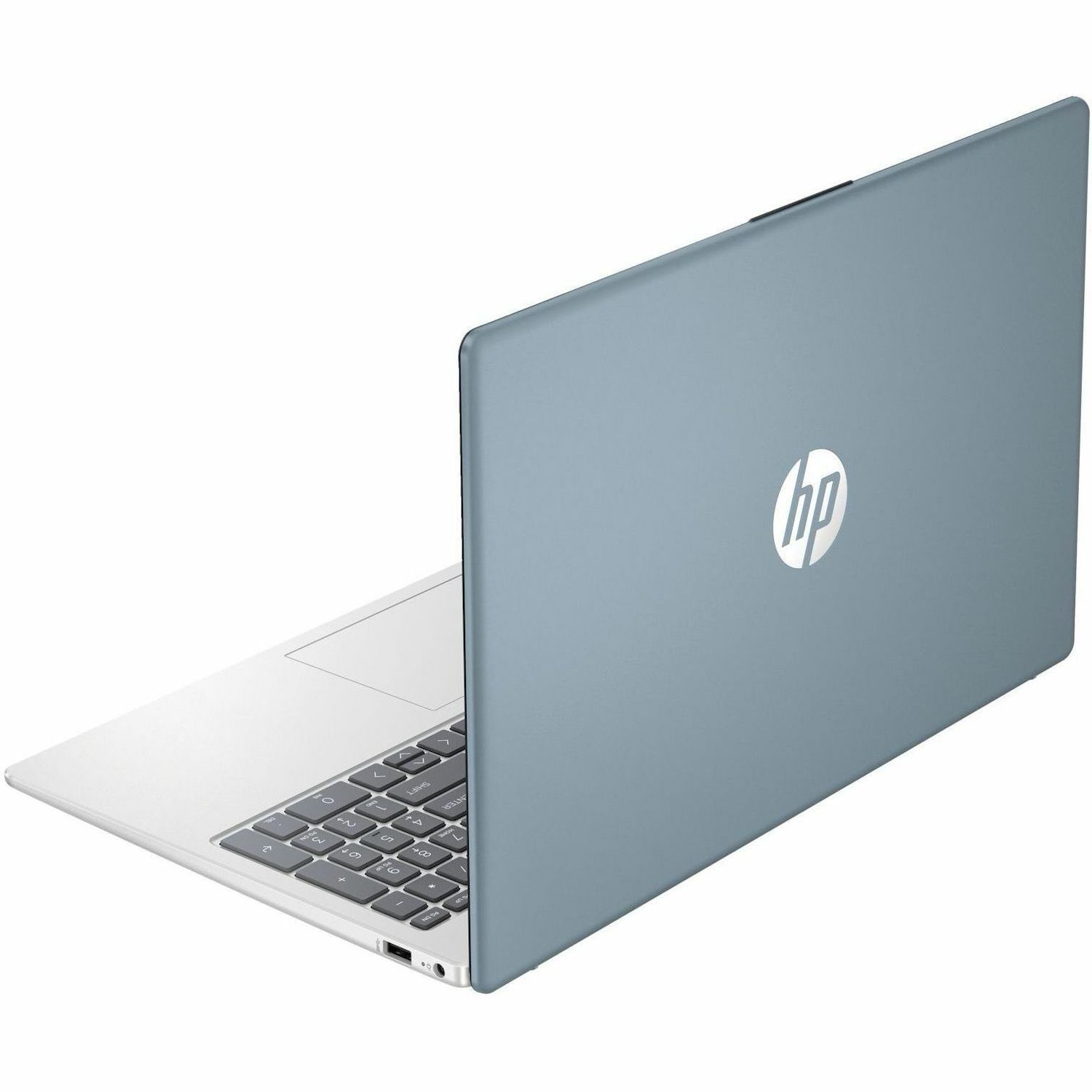 HP 39.6 cm Notebook - HD - 1366 x 768 - (Intel N-Series N100 Quad-core (4 Core) - 4 GB Total RAM - 128 GB Flash Memory - Natural Silver, Moonlight Blue - Refurbished