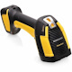 Datalogic PowerScan PBT9600 Rugged Manufacturing, Component Tracking, Inventory Handheld Barcode Scanner Kit - Wireless Connectivity - Black, Yellow - Serial Cable Included