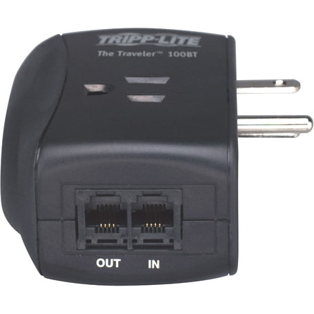 Tripp Lite by Eaton Protect It! 2-Outlet Portable Surge Protector, Direct Plug-In, 1050 Joules, Ethernet Protection