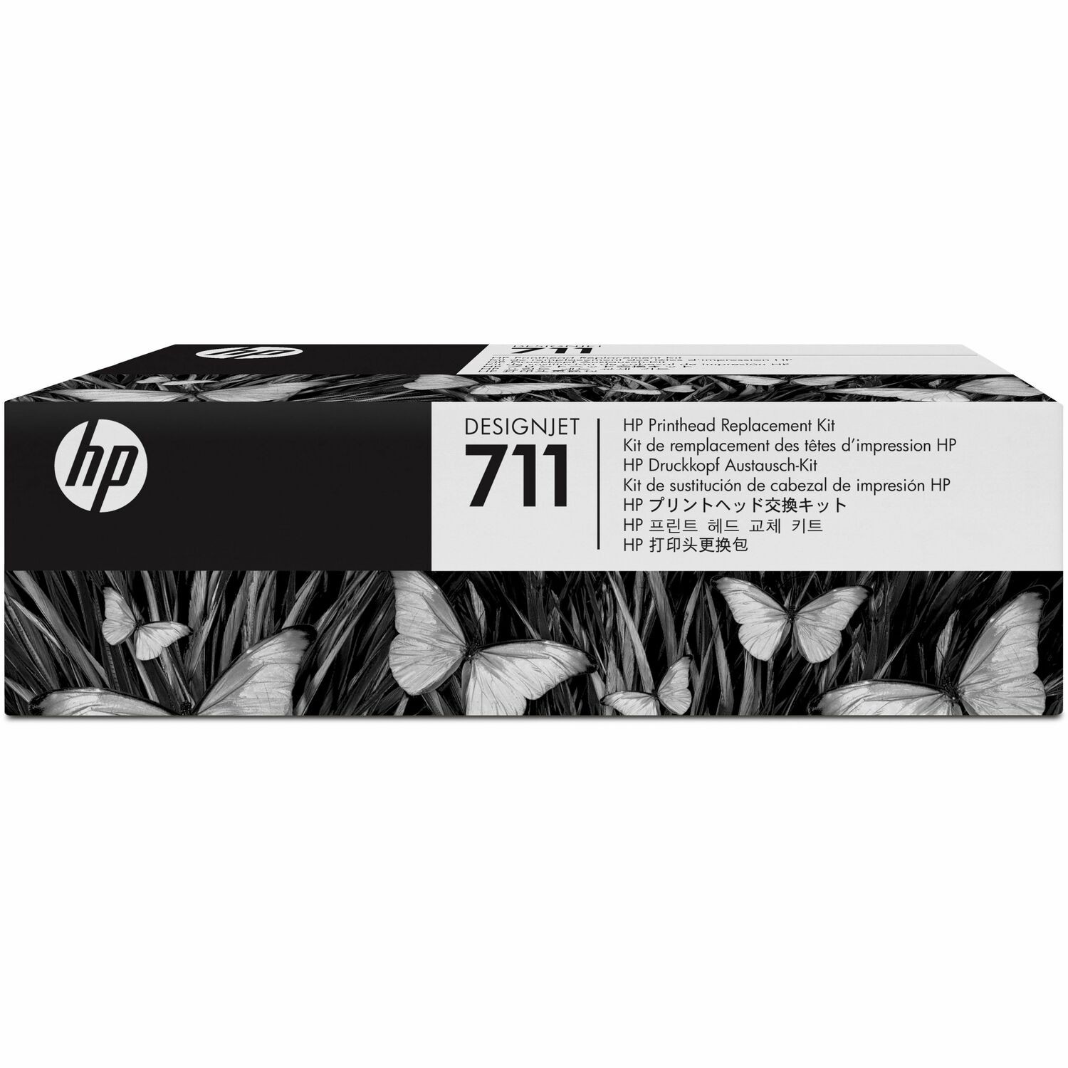 HP 711 Origineel Inkjet Printkop - Zwart, Cyaan, Magenta, Geel - 1 / Pak