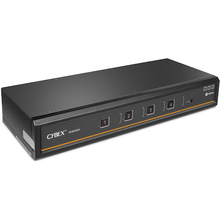 Vertiv Avocent Cybex SC900 Secure Desktop KVM Switch, Dual Head Monitor, 8 Port, Touch Screen Support, NIAP Version 4.0, TAA Compliant (SC940DVI-400)