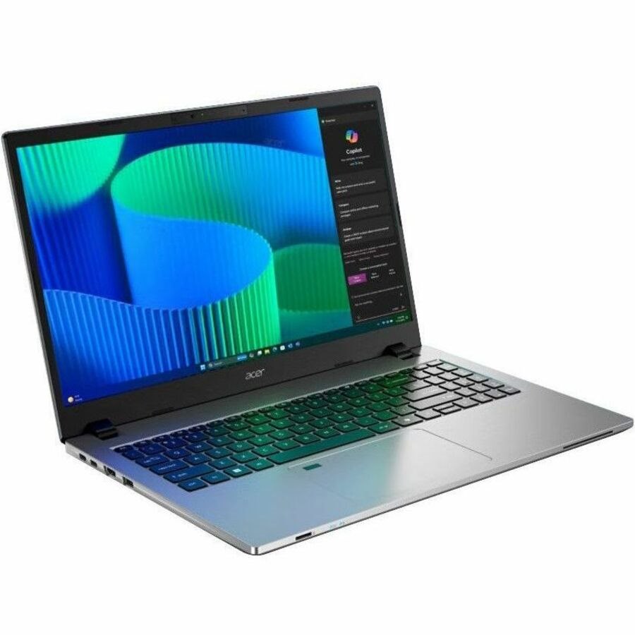 Acer TravelMate P2 15 P215-55-TCO TMP215-55-TCO-557Y 39.6 cm (15.6") Notebook - Full HD - Intel Core 5 120U - 16 GB - 512 GB SSD - English (UK) Keyboard - Silver