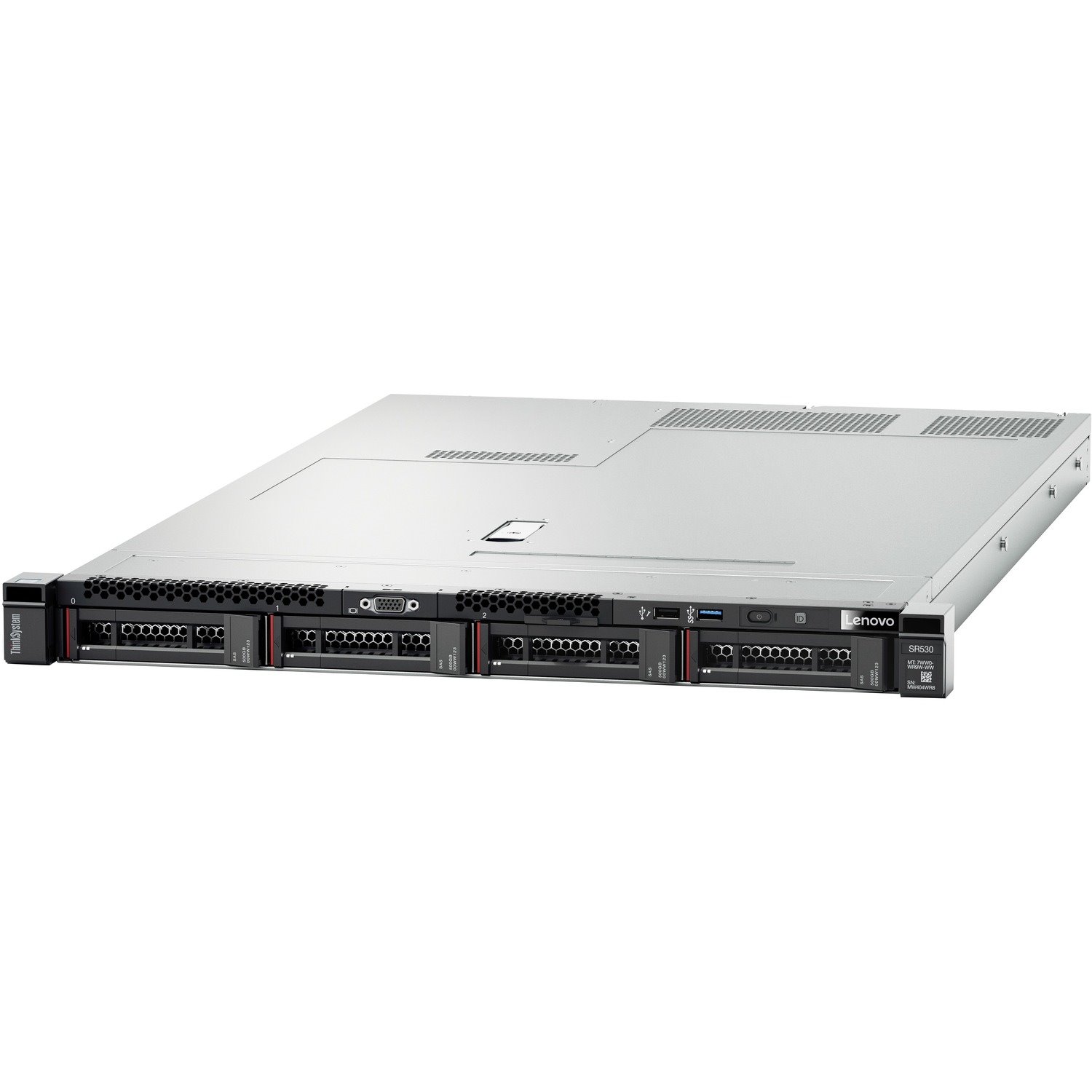 Lenovo ThinkSystem SR530 7X08A09LAU 1U Rack Server - 1 Xeon Silver 4208 2.10 GHz - 16 GB RAM - 12Gb/s SAS, Serial ATA/600 Controller