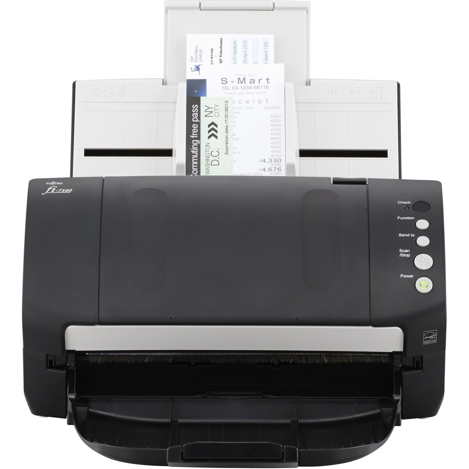 Fujitsu fi-7140 Robust General Office Desktop Color Duplex Document Scanner with Auto Document Feeder (ADF)