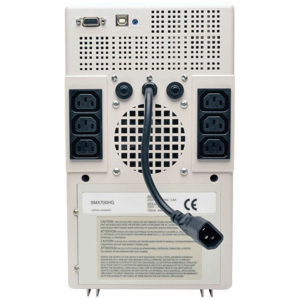 Eaton SmartPro 230V 700Va 450W Medical-Grade Line-Interactive Tower Ups With 6 Outlets Full Isolation Usb DB9