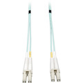 Eaton Tripp Lite Series 10Gb Duplex Multimode 50/125 OM3 LSZH Fiber Patch Cable (LC/LC) - Aqua, 5M (16 ft.)