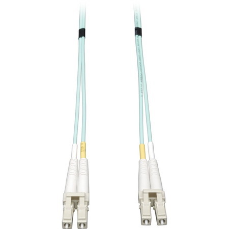 Eaton Tripp Lite Series 10Gb Duplex Multimode 50/125 OM3 LSZH Fiber Patch Cable (LC/LC) - Aqua, 5M (16 ft.)