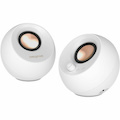 Creative Pebble Pro 2.0 Portable Bluetooth Speaker System - 10 W RMS - White