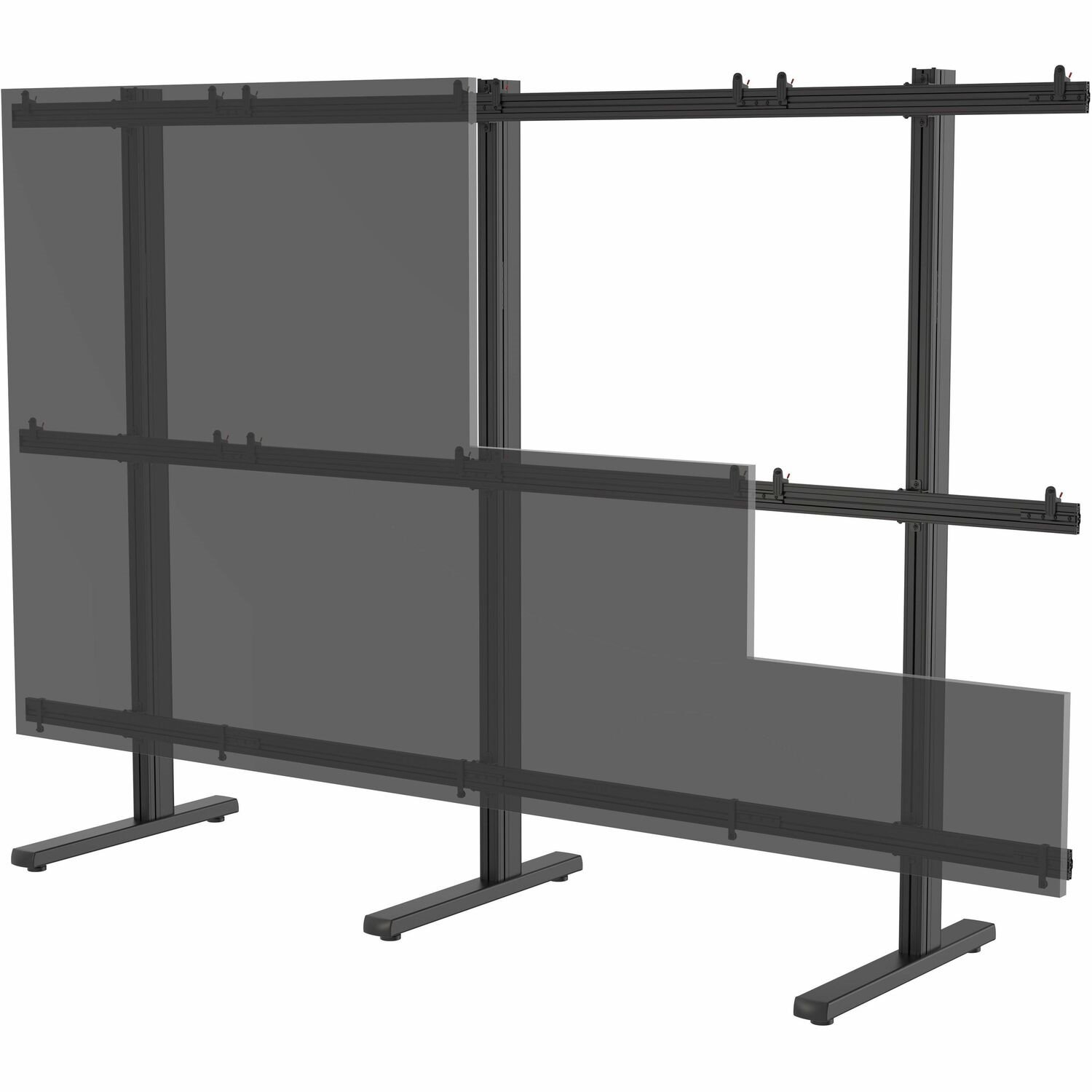 Peerless-AV&reg; SEAMLESS Connect Universal dvLED Stand for 55" Displays up to 1220mm Wide in a 3x3 Configuration