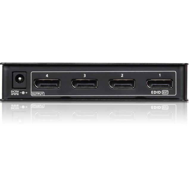 ATEN 4-Port 4K DisplayPort Splitter-TAA Compliant