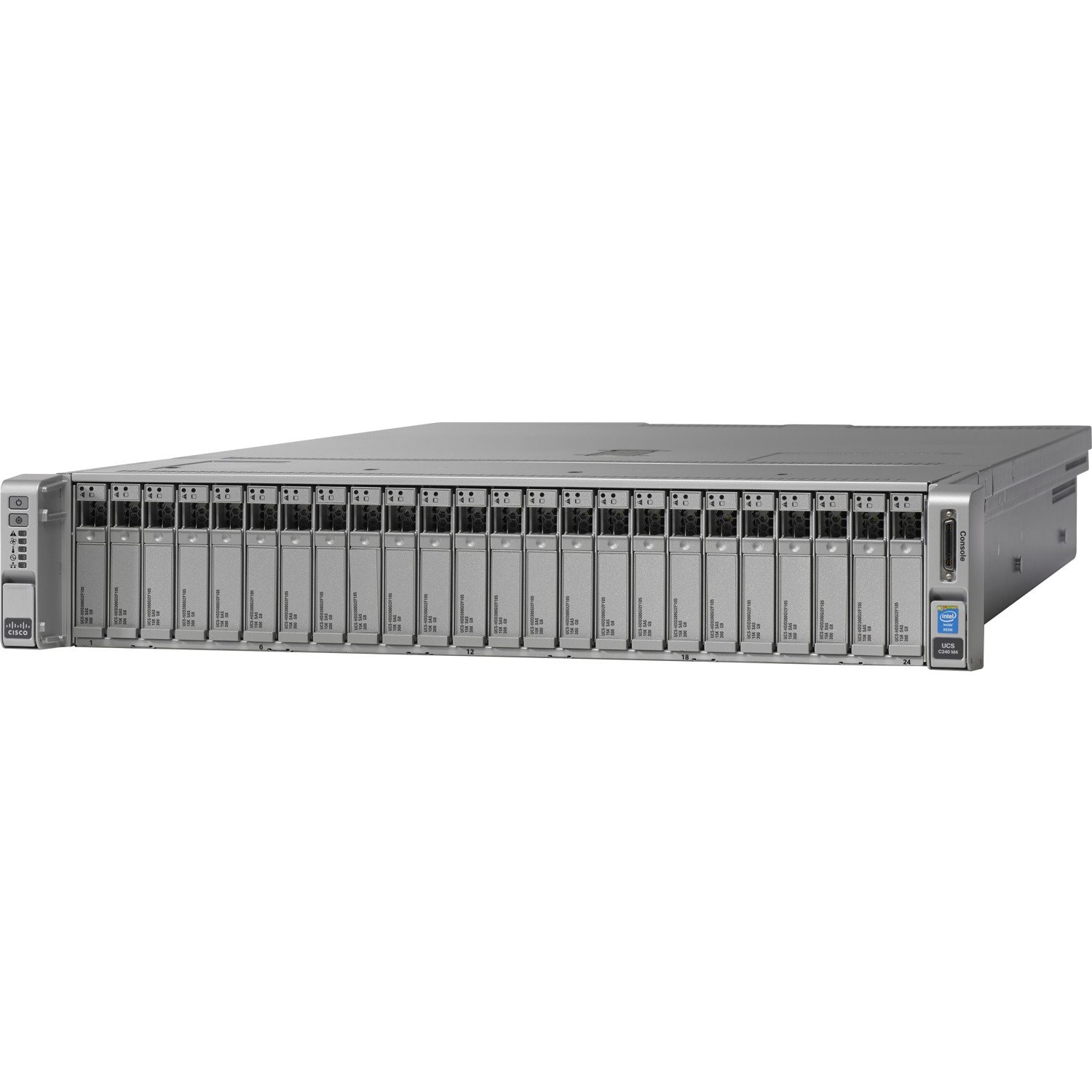 Cisco C240 M4 2U Rack Server - 2 Xeon E5-2643 v3 3.40 GHz - 256 GB RAM - 12Gb/s SAS, Serial ATA Controller