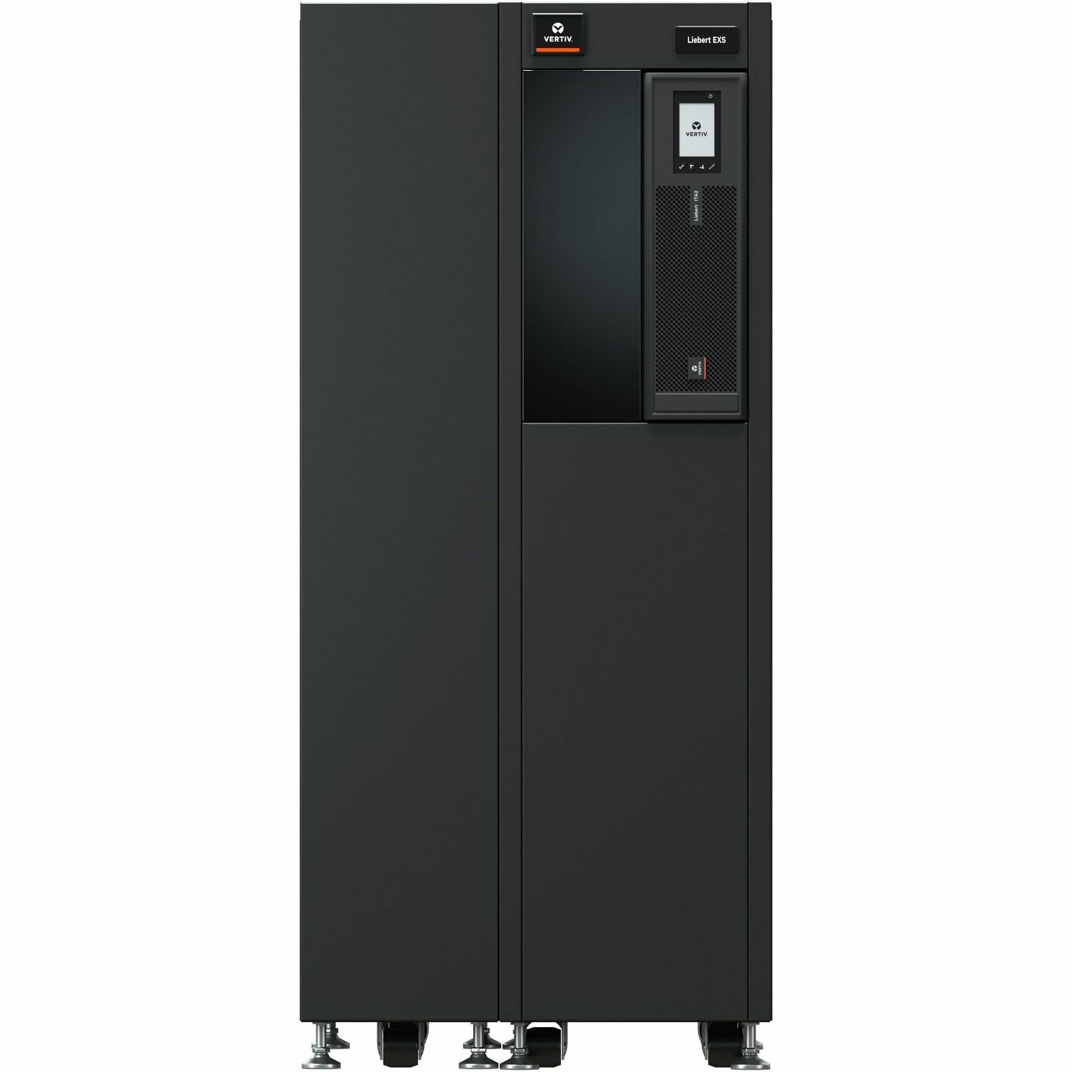 Vertiv Liebert EXS UPS (tower) 10kVA/10kW 208/120VAC (220/127VAC) 3-Phase 4 Wire w/ Liebert Intellislot Card (IS-UNITY-DP) 18-Min Runtime (EXS10KXRN)