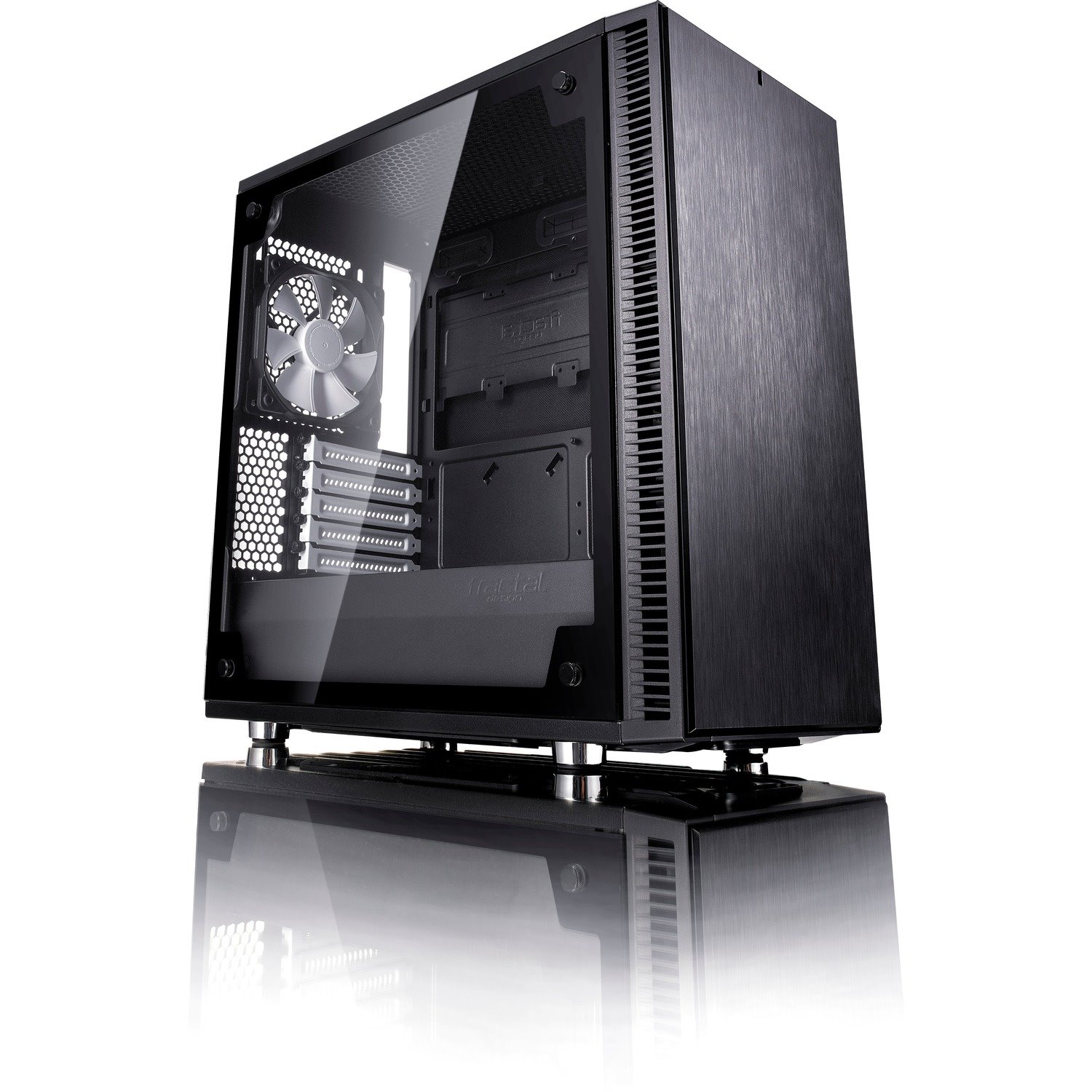 Fractal Design Define C TG Computer Case with Windowed Side Panel