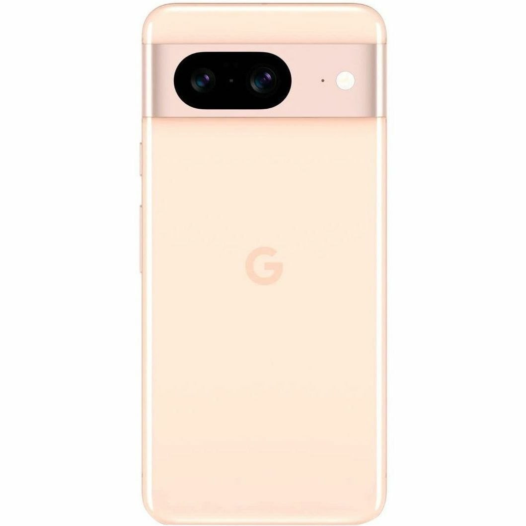 Google Pixel 8 GPJ41 128 GB Smartphone - 15.7 cm (6.2") OLED 1080 x 2400 - Nona-core (Cortex X3Single-core (1 Core) 3 GHz + Cortex A715 Quad-core (4 Core) 2.45 GHz + Cortex A510 Quad-core (4 Core) 2.15 GHz - 8 GB RAM - Android 14 - 5G - Rose