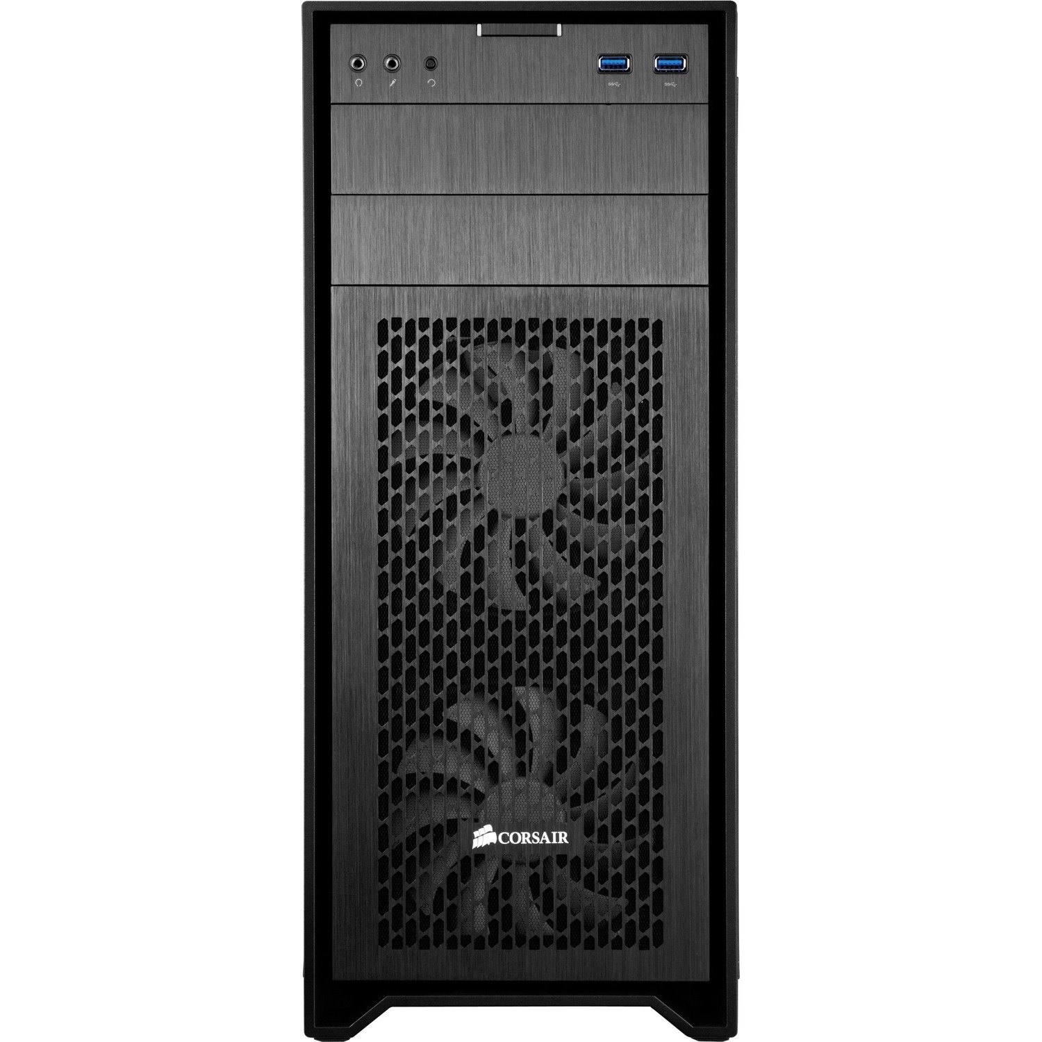 Corsair Obsidian 450D Computer Case - Micro ATX, ATX Motherboard Supported - Mid-tower - Aluminium - Black