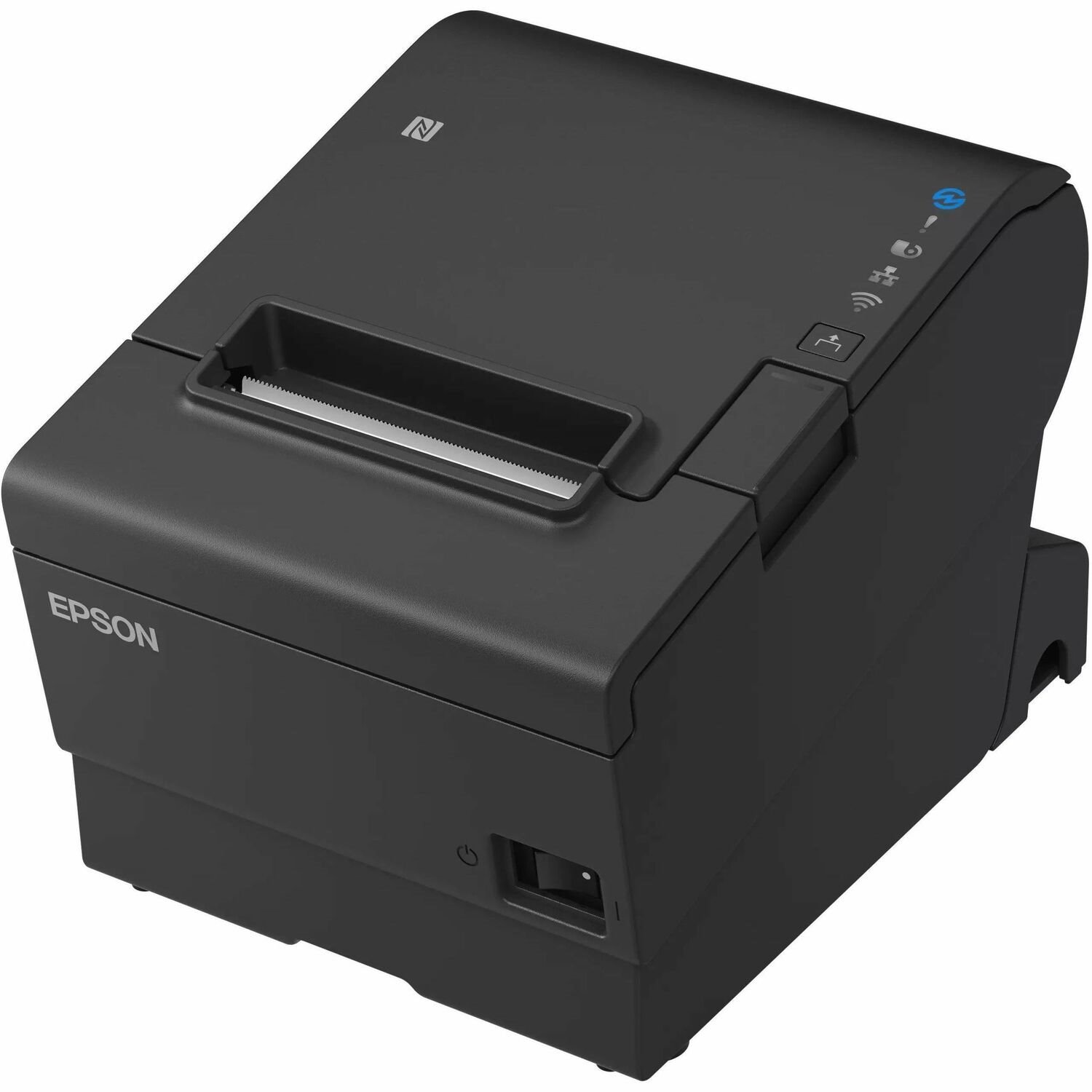 Epson OmniLink TM-T88VII Direct Thermal Printer - Monochrome - Receipt Print - Ethernet - USB - USB Host - Serial - With Cutter - Black - 19.69 in/s Mono - 180 dpi - For PC, SPARC, Mac, iOS, Android